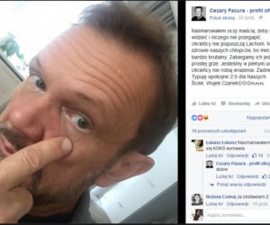 Cezary Pazura kibicuje reprezentacji