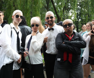 Fani przed koncertem Pitbulla