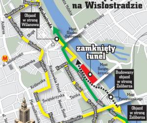 Tak ominiesz Wisłostradę
