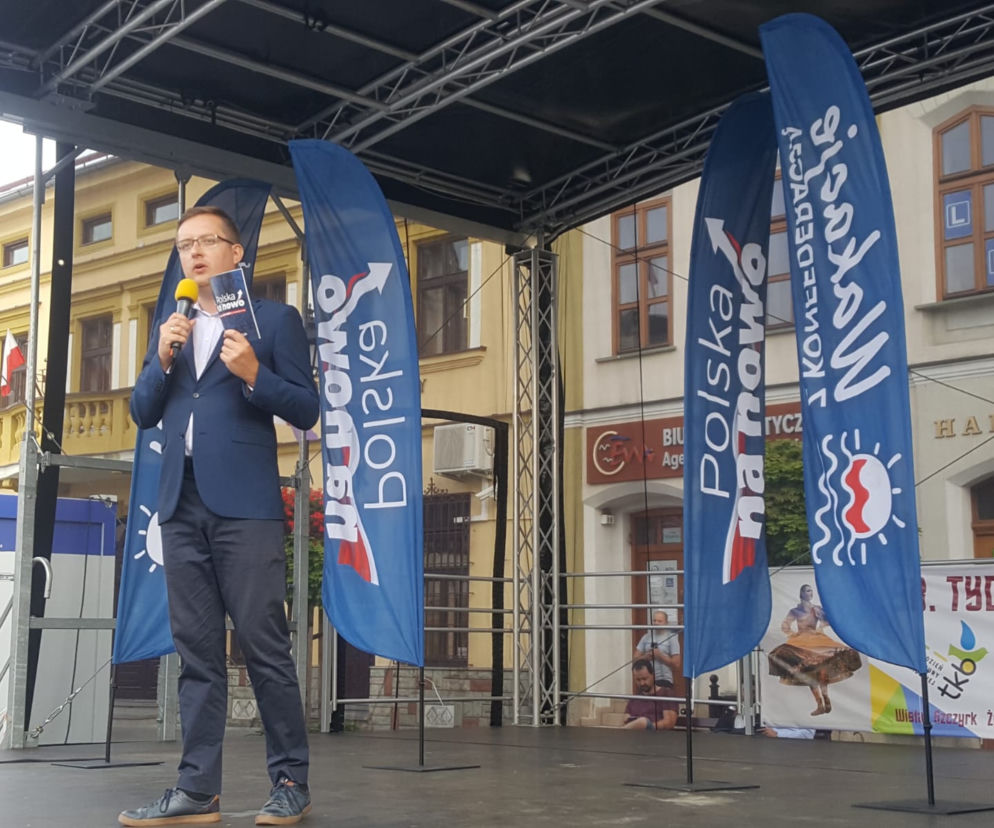 Politycy Konfederacji na spotkaniu w Żywcu
