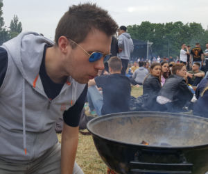 Królewskie grillowanie na Blokadzie Łużyka w Bydgoszczy [ZDJĘCIA]