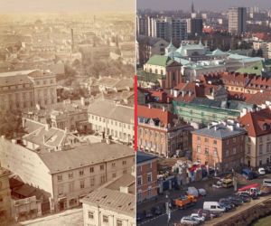 Warszawa kiedyś i dziś! Porównaj archiwalne fotografie ze współczesnymi