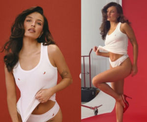 Ostre zdjęcie Wieniawy! Biały komplet i papryczki robią furorę w sieci