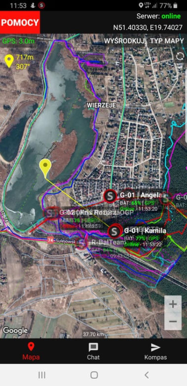 Rutkowski Patrol przeczesuje jezioro i las w Piotrkowie, szukają 32-latka