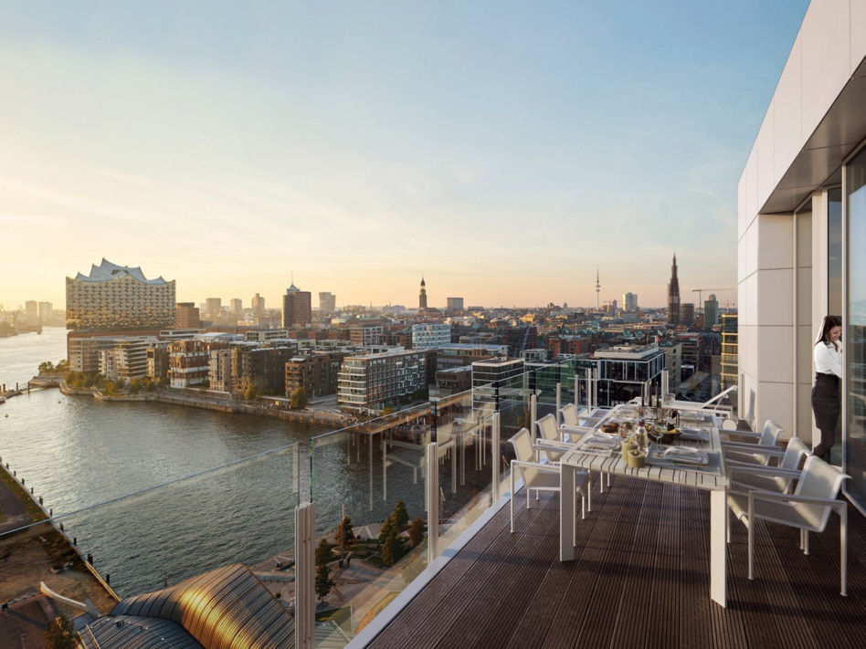 Z widokiem na HafenCity – nowy apartamentowiec Richarda Meiera