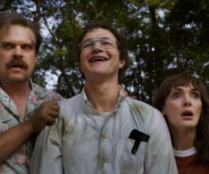Netflix. Stranger things 3: Szeryf Jim Hopper (David Harbour), Joyce Byers (Winona Ryder )