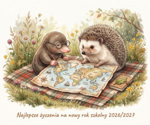 kartka na rozpoczęcie roku szkolnego