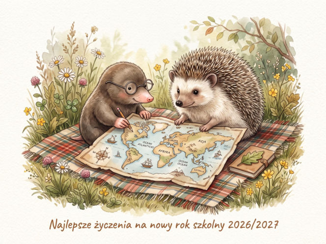 kartka na rozpoczęcie roku szkolnego
