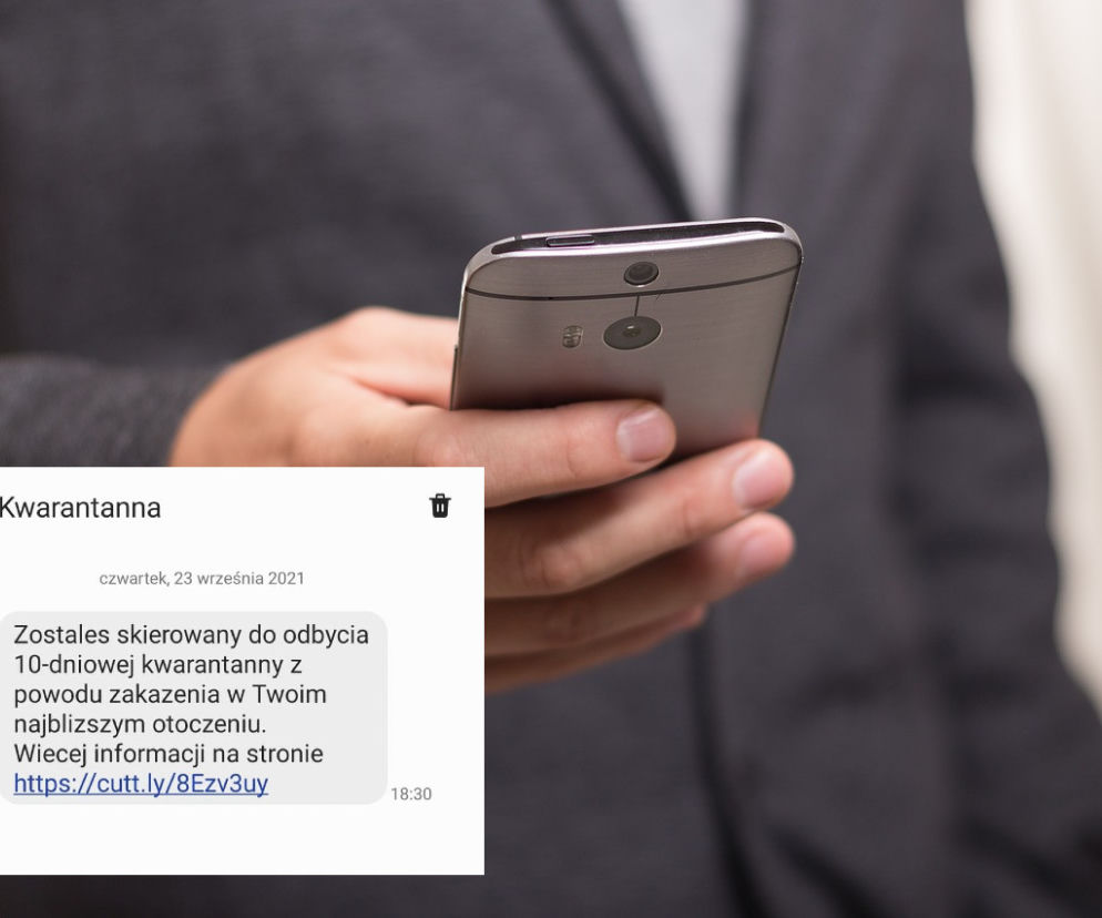 Tysiące Polaków skierowanych na kwarantannę?! Niepokojące wiadomości SMS