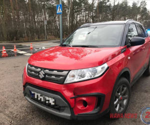 Wypadek na ul.Klasyków w Warszawie