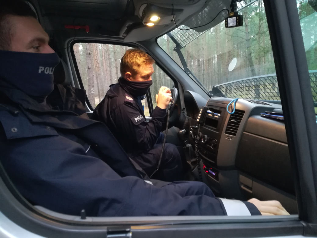 89-latek postawił na nogi policjantów z Torunia. Znaleźli go w lesie