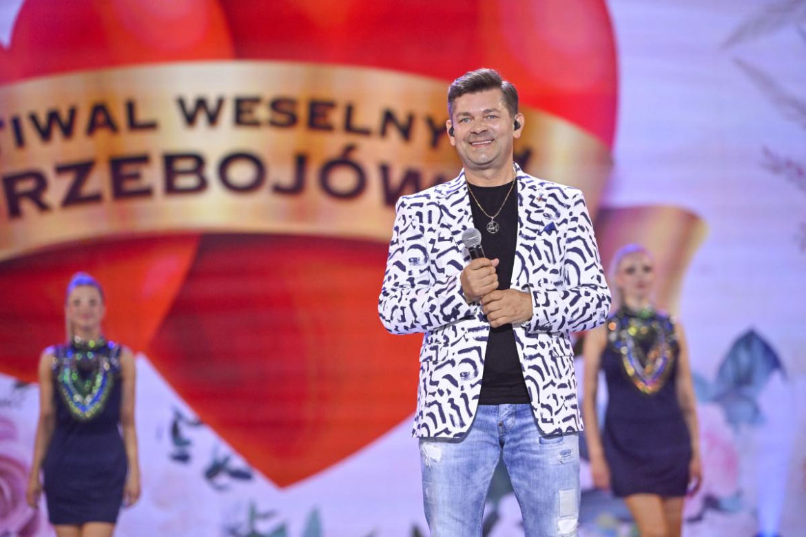 Zenek Martyniuk i Danuta Martyniuk na wspólnych zdjęciach