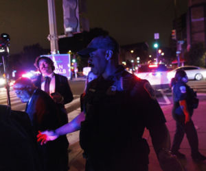 Strzały na kolacji z udziałem Donalda Trumpa