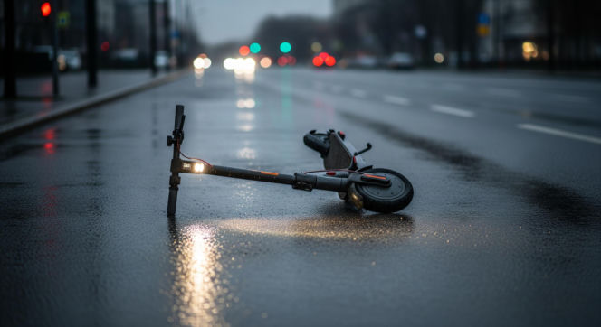 10-latek na hulajnodze wjechał prosto pod auto. Rodizce nietrzeźwi