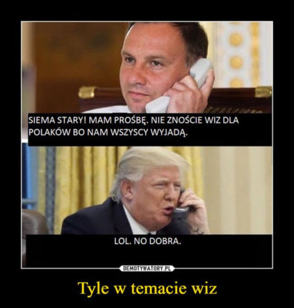 Trump w Polsce: MEMY
