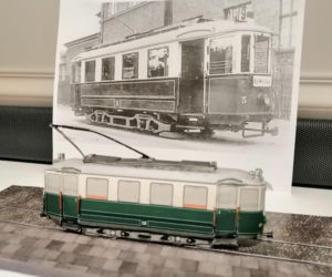 Modele tramwajów stworzone przez pana Michała z Poznania