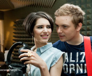 BARWY SZCZĘŚCIA: Hubert (Marek Molak), Tina (Michalina Olszańska)