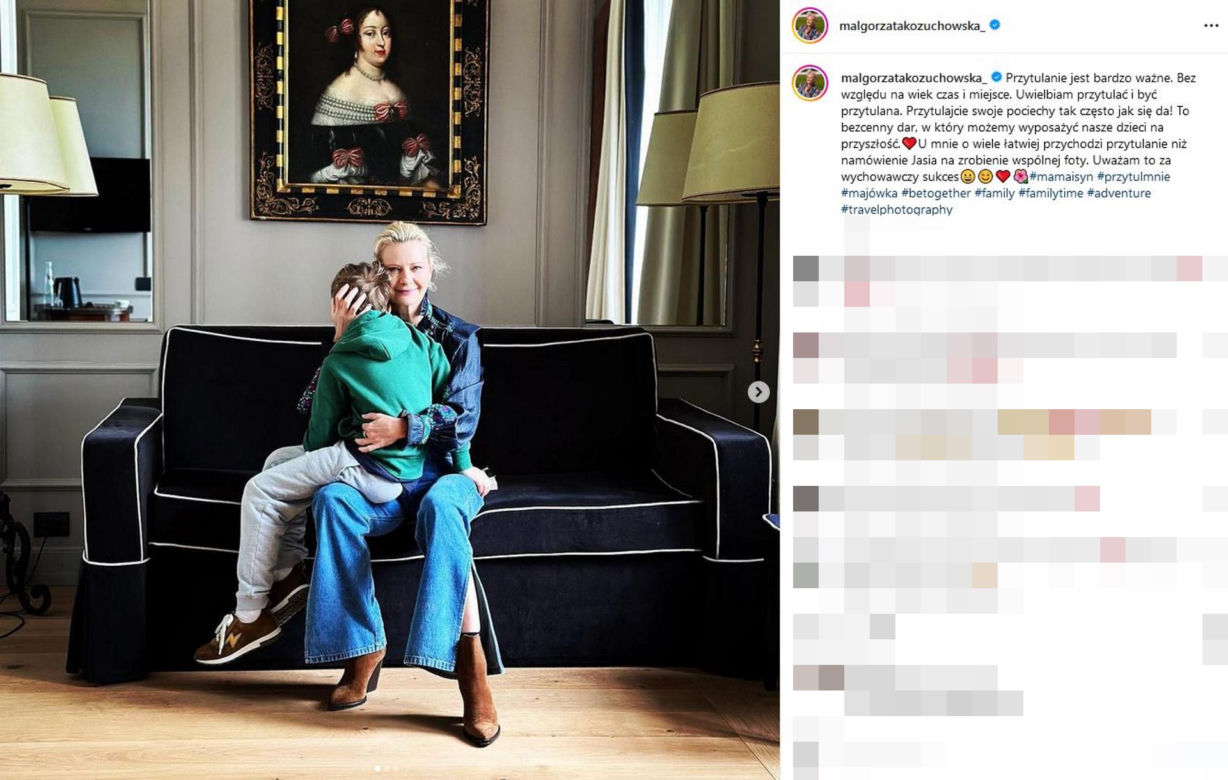 Małgorzata Kożuchowska i jej buty