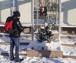 Biegacze i rowerzyści w 3 Rajdzie Przeciw Nienawiści. Nie powstrzymało ich -18 stopni!