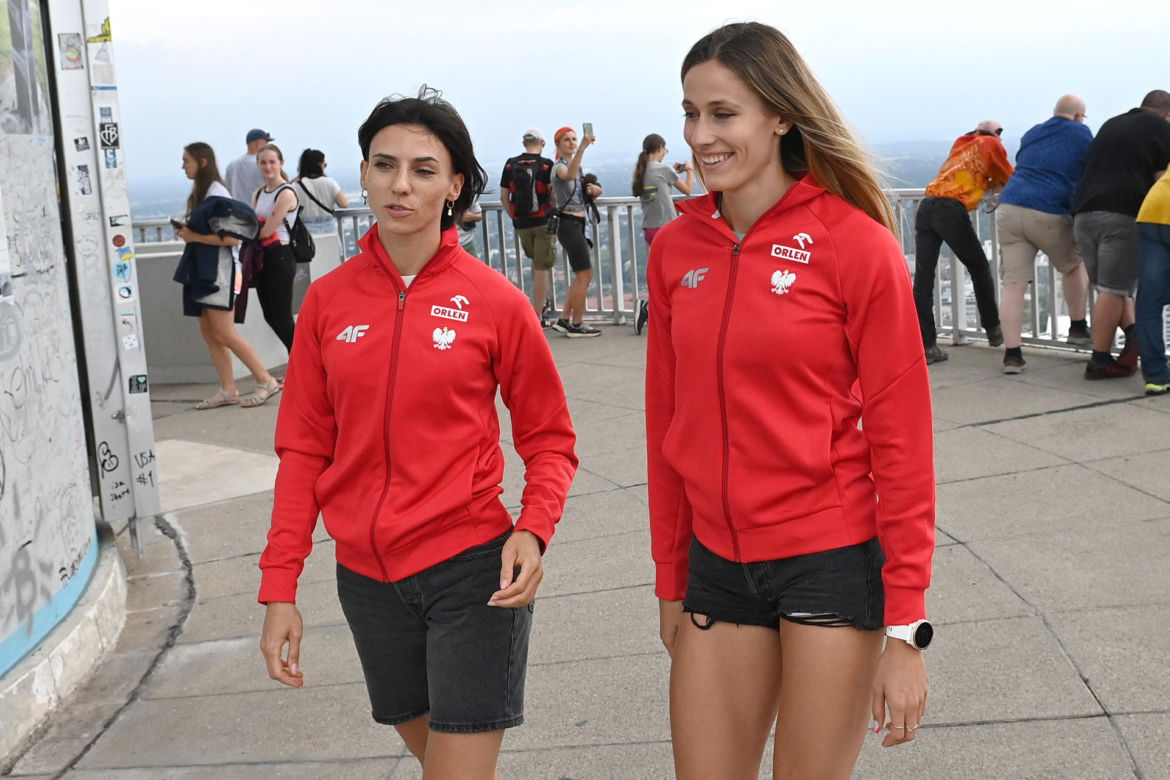 Natalia Kaczmarek i Anna Kiełbasińska
