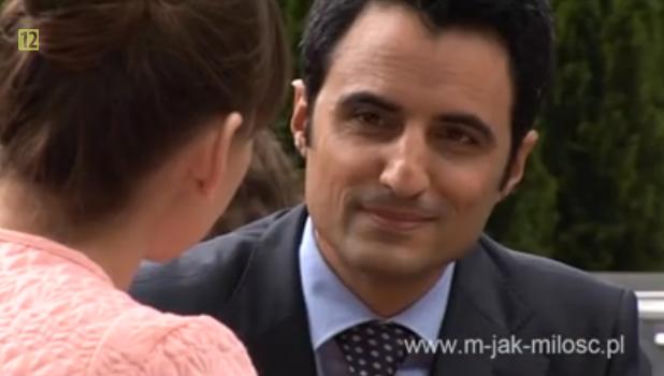 M jak miłość. Janusz Rawicz (Piotr Borowski), Janka (Joanna Osyda)
