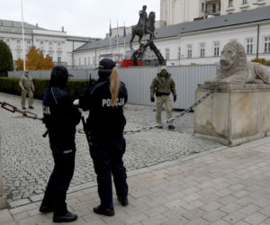 Remont pomnika Józefa Poniatowskiego w Warszawie