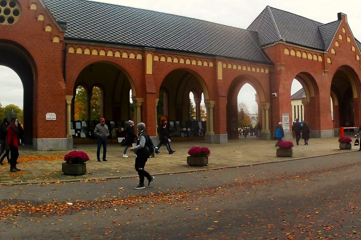 1 listopada na Cmentarzu Centralnym w Szczecinie