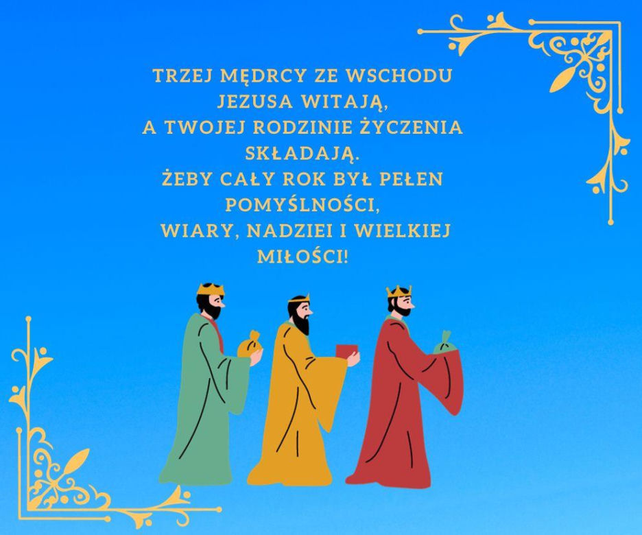 kartki i życzenia z okazji święta Trzech Króli