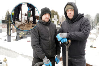 Zima uderzyła w grabarzy! Nie możemy kazać rodzinom czekać