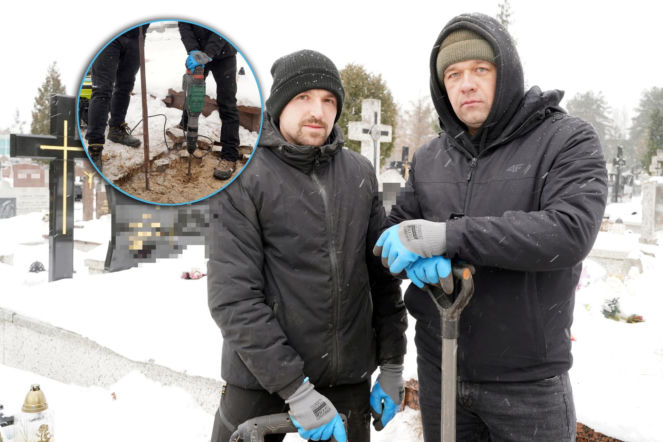 Zima uderzyła w grabarzy! Nie możemy kazać rodzinom czekać
