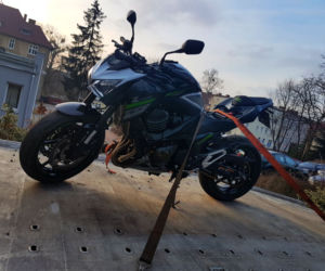 Pościg za kradzionym motocyklem