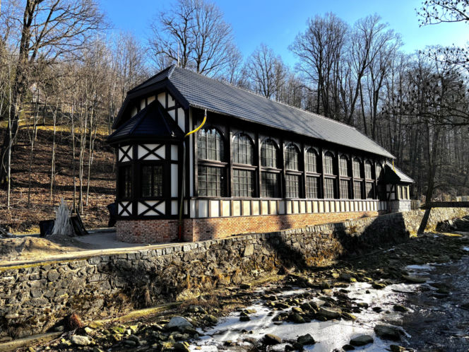 Pijalnia Dolnego Źródła w Świeradowie-Zdroju styczeń 2026