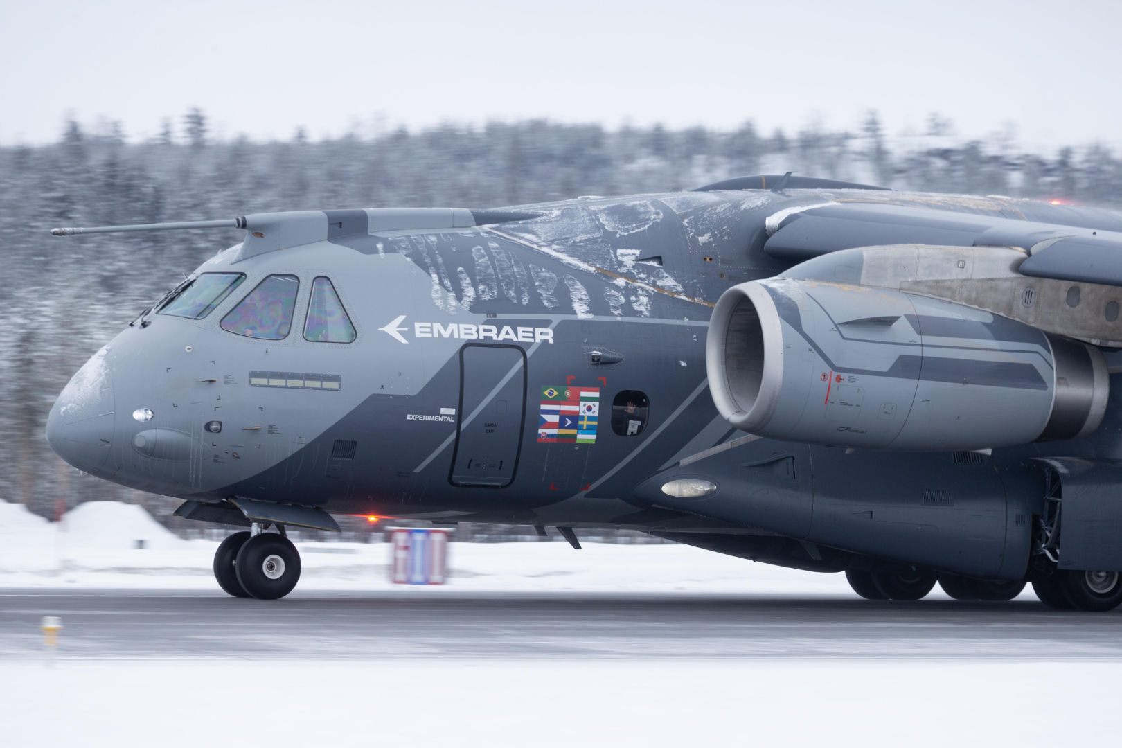 Testy KC-390 Millenium w Arktyce