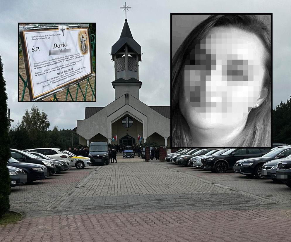 15-latek odebrał życie 37-letniej woźnej. Bliscy pożegnały Darię z Leszczydołu-Nowin