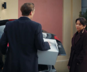 M jak miłość odc. 1924. Aneta (Ilona Janyst), Olek (Maurycy Popiel)