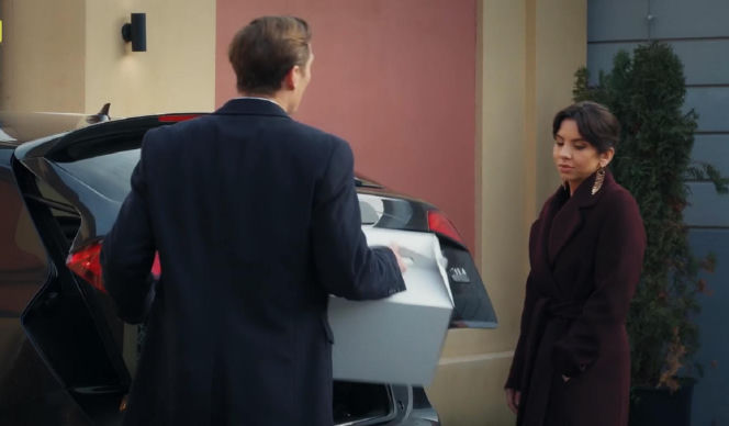 M jak miłość odc. 1924. Aneta (Ilona Janyst), Olek (Maurycy Popiel)