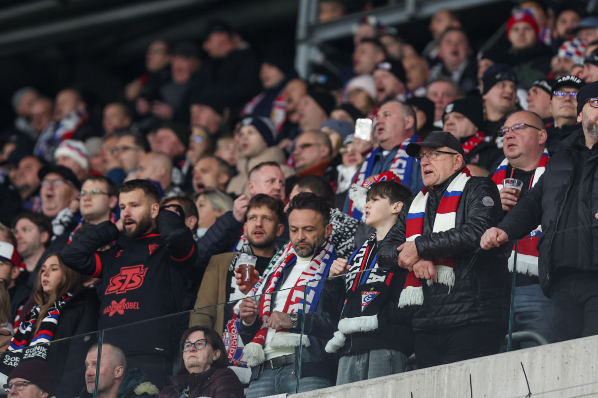 Górnik Zabrze - Legia Warszawa: Zdjęcia kibiców i zawodników z hitu 13. kolejki PKO BP Ekstraklasy