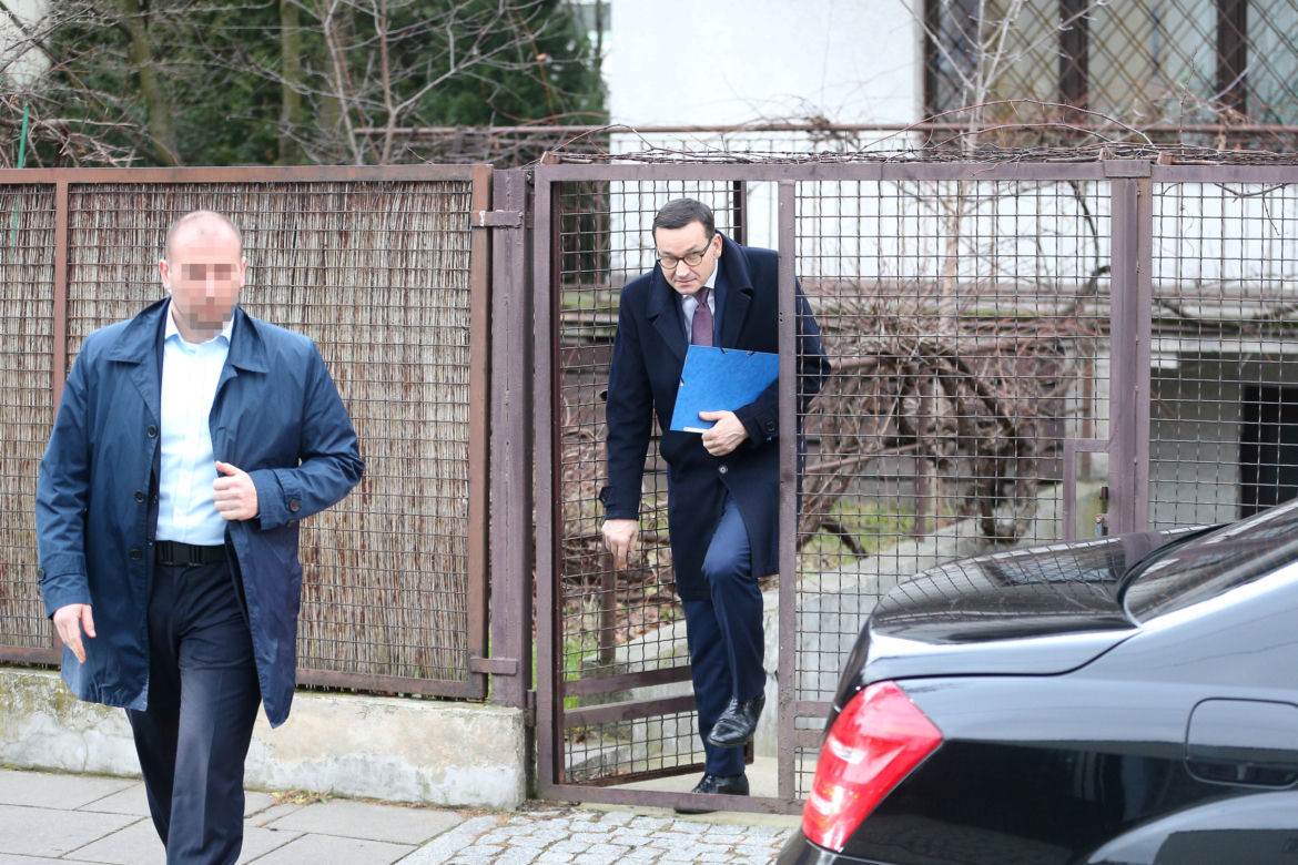 Jarek cały czas pracuje z domu