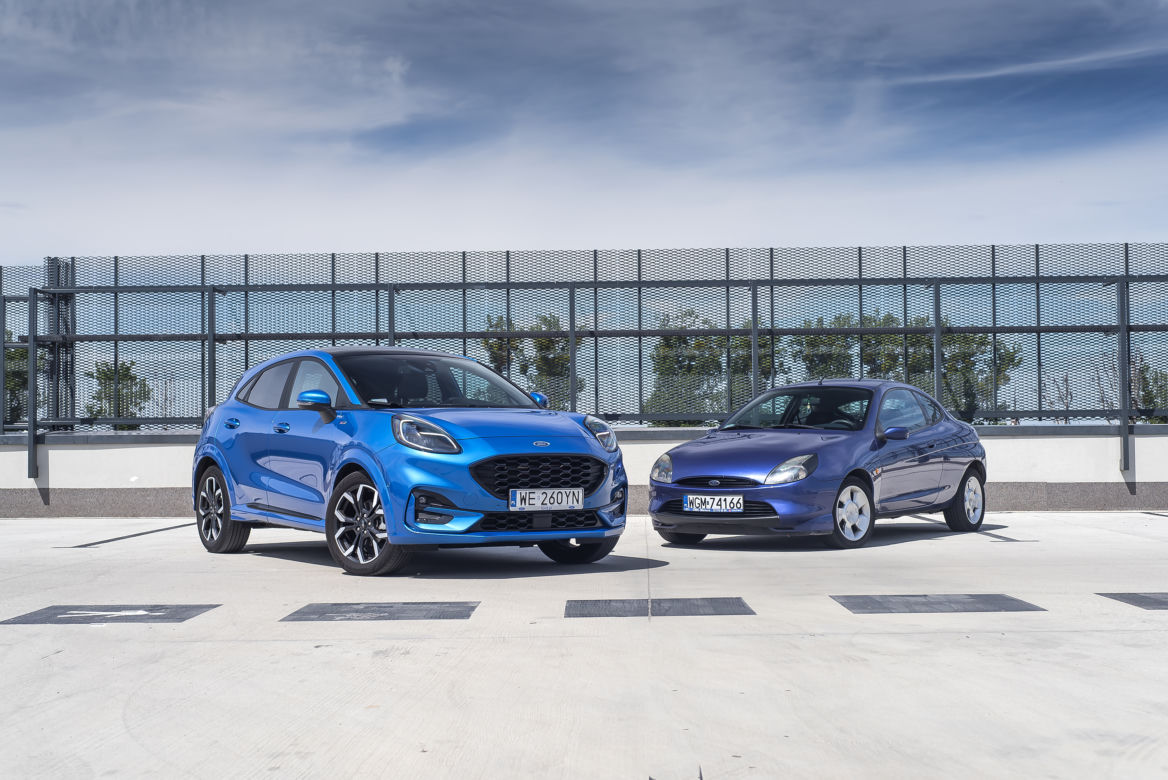 Ford Puma 1.0 EcoBoost mHEV 155 KM ST Line X & Ford Puma 1.4 16V 90 KM