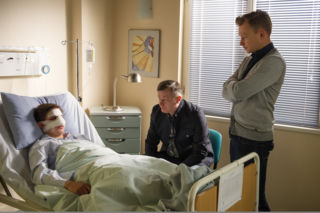 Na Wspólnej odcinek 2332, Igor (Jakub Wesołowski), Tomek (Krzysztof Chodorowski), Leszek (Wojciech Majchrzak)