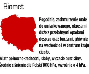 Biomet na niedzielę 2 czerwca 2013