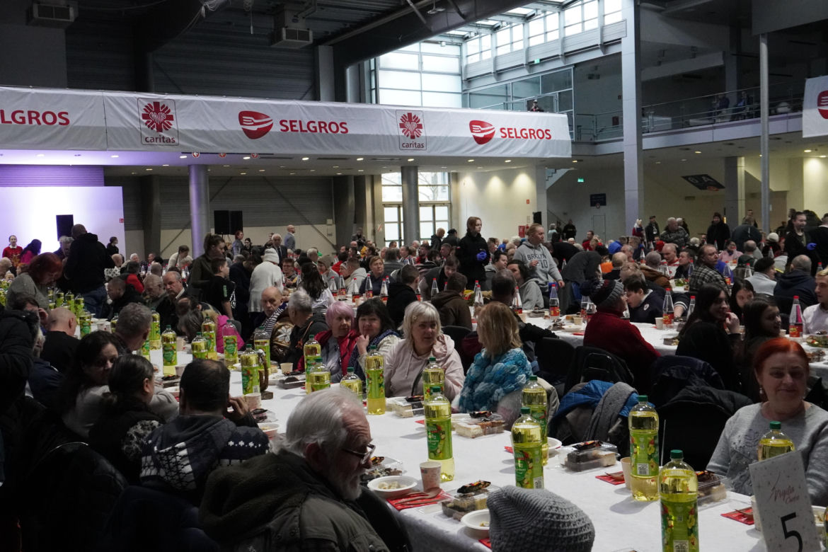 Wigilia Caritas Poznań 2024 