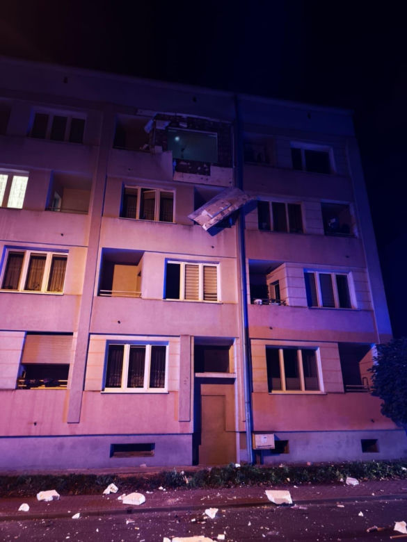 Wybuch gazu postawił na nogi mieszkańców