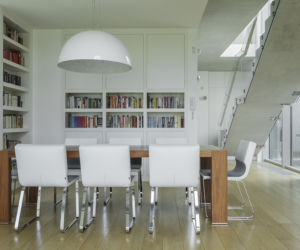 Projekt wnętrz domu w stylu minimalistycznym