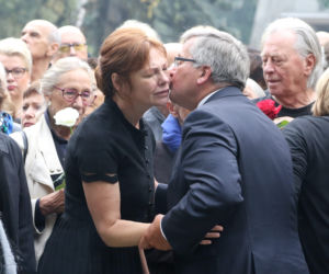 Pogrzeb Janusza Głowackiego na warszawskich Powązkach