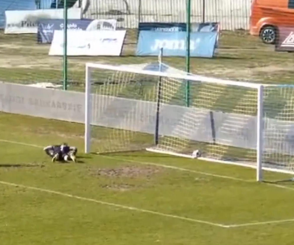 Wtopa bramkarza Podbeskidzia Bielsko-Biała