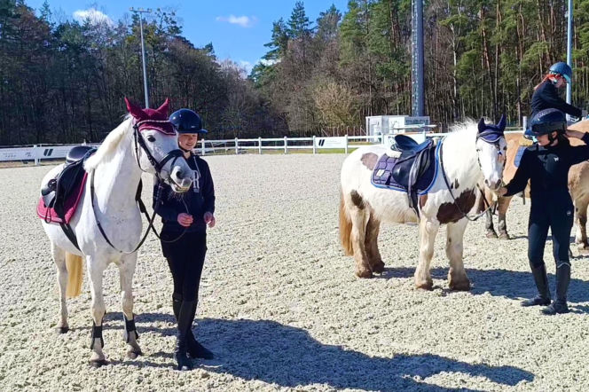 Konna święconka w Szczecinie