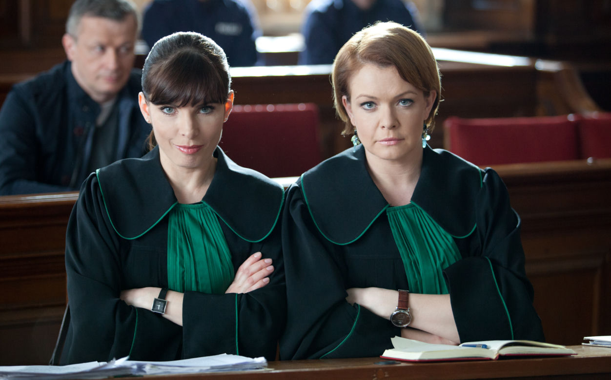 Prawo Agaty odcinek 9 Agata (Agnieszka Dygant) Dorota (Daria Widawska)