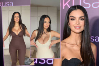 Klaudia El Dursi wbiła się w mikrobody i jeszcze mniejszy gorset. Jej biust ledwo się zmieścił!