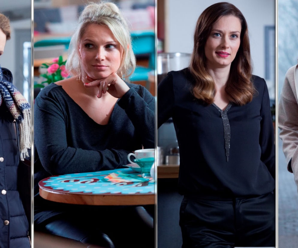 Przyjaciółki 7 sezon, Inga (Małgorzata Socha), Anka (Magdalena Stużyńska), Patrycja (Joanna Liszowska), Zuza (Anita Sokołowska)